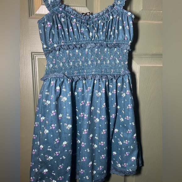 For Love and Lemons Lola Pointelle Mini Dress - Picture 2 of 7